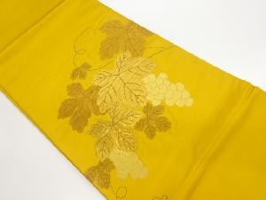 葡萄模様織出し袋帯